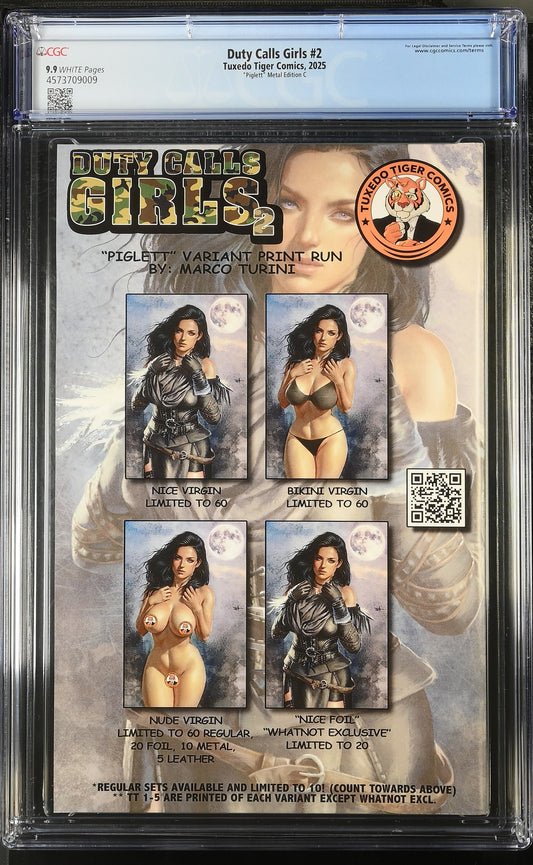 Piglett - Metal "Naughty" - CGC 9.9