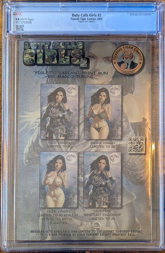 Piglett - Foil "Naughty" - CGC 9.8