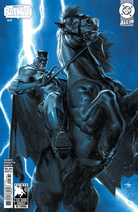 Absolute Batman #23 Cover E Gabriele Dell'Otto Dark Knight Returns 40th Anniversary Card Stock Variant