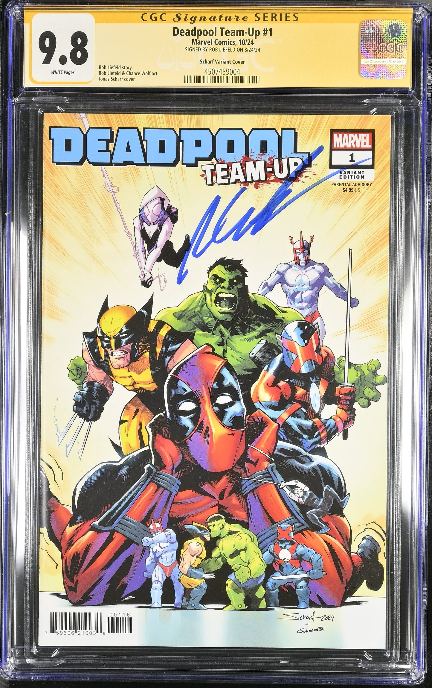 Deadpool Team-Up #1 - CGC 9.8 - Signed
