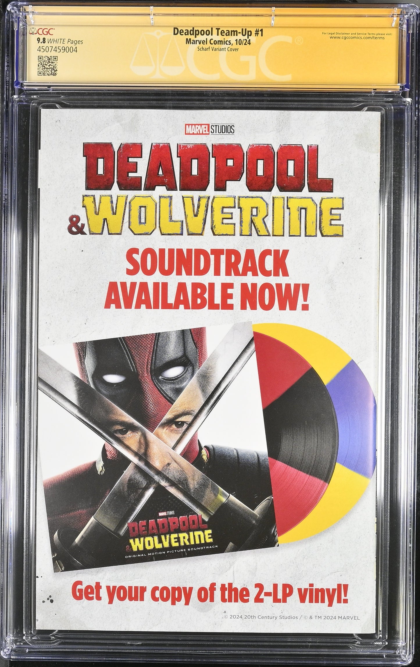 Deadpool Team-Up #1 - CGC 9.8 - Signed