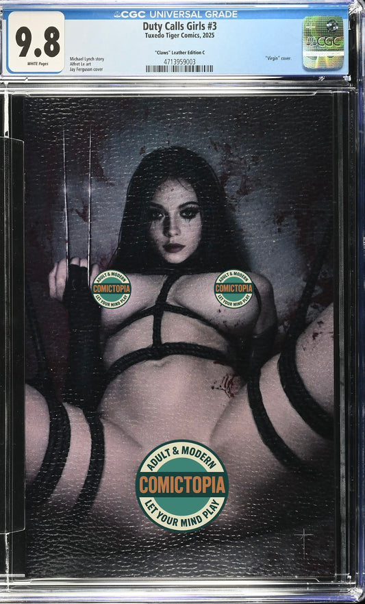 Claws - Leather "Naughty" - CGC 9.8