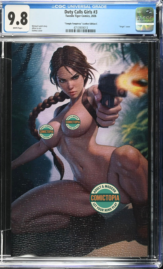Temple Temptress - Leather "Naughty" - CGC 9.8