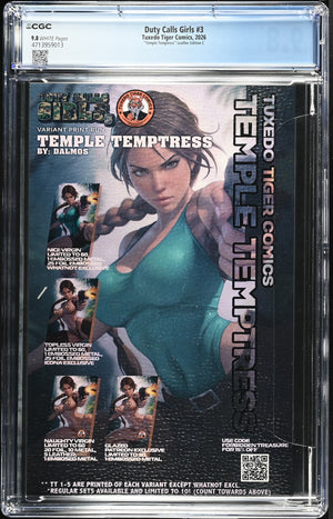 Temple Temptress - Leather "Virgin" - CGC 9.8