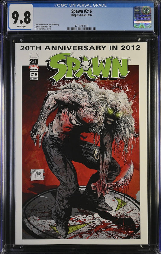 Spawn #216 Cover A Todd McFarlane CGC 9.8