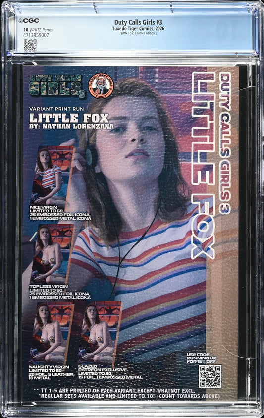 Little Fox - Leather "Naughty" - CGC 10