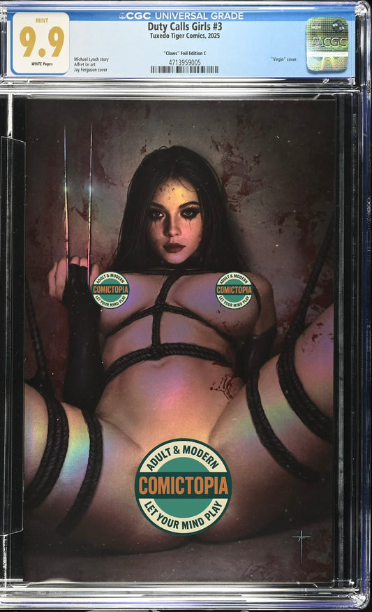Claws - Foil "Naughty" - CGC 9.9