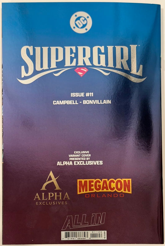 Supergirl #11 Foil Logo Variant