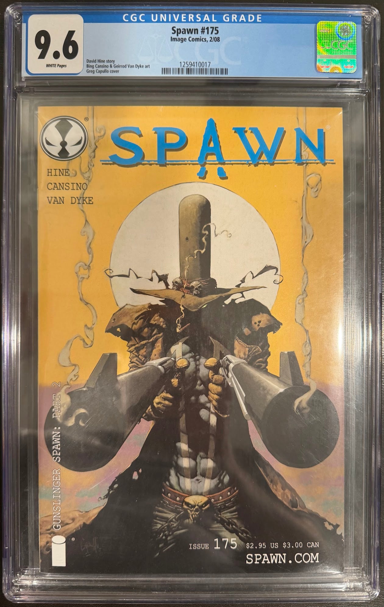 Spawn #175 - CGC 9.6