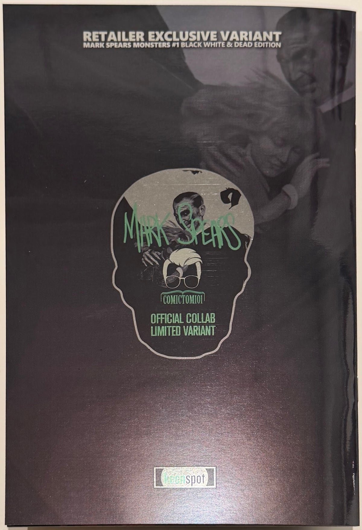 Mark Spears Monsters #1 Batman #423 Homage Foil Gold Virgin