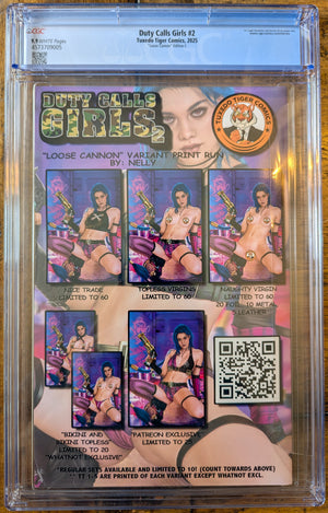 Loose Cannon - Cover C "Virgin" - CGC 9.9