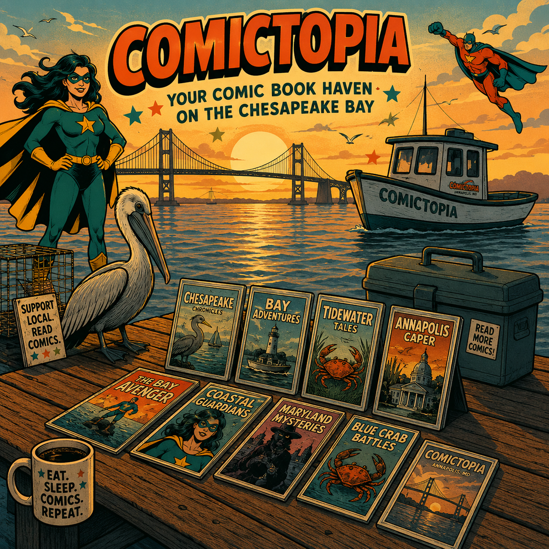 Comicopia Owner About Us | ComicTopia | Modern Comics & Cosplay-Inspired Covers